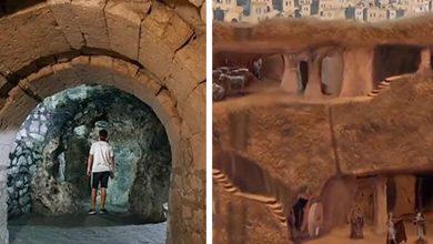 Photo of A Man Finds Access To An Ancient Underground City When He Demolished A Wall Of His House (VIDEO)