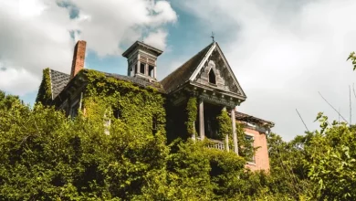 Photo of A 156-YEAR-OLD VICTORIAN MANSION SITS ABANDONED IN OHIO