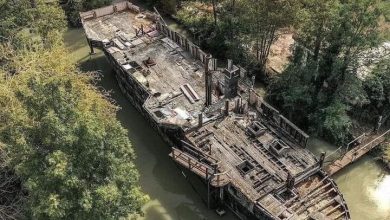 Photo of The “Ghost Ship”