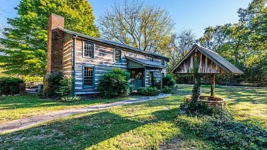 Photo of Unique Log Home Estate on 6.2+/- Acres. $127.000